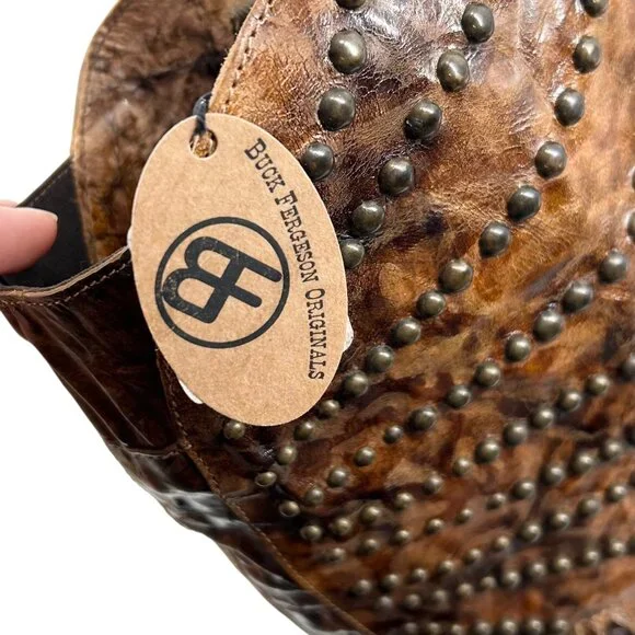 NWT Old Gringo Roze 16" Studded Cowboy Boots - Picture 14 of 14